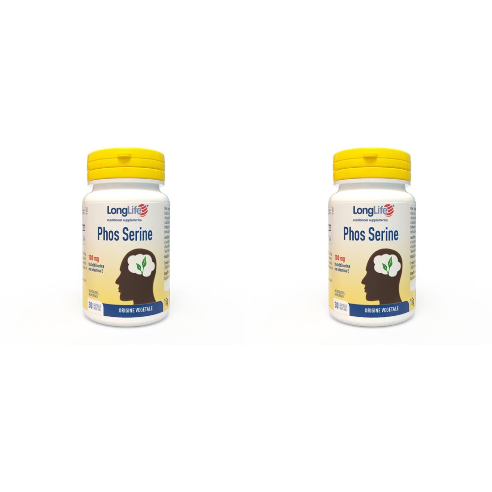 Longlife Phos Serine 30 Capsule Set da 2 2x15 g
