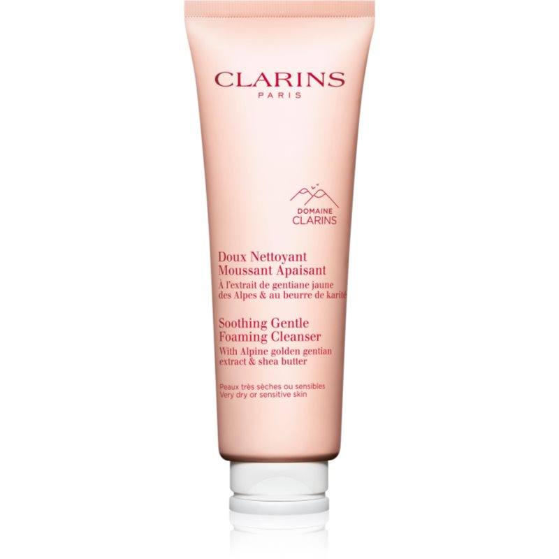 Clarins Cleansing Soothing Gentle Foaming Cleanser Mousse Struccante Delicata Con Effetto Lenitivo 125 Ml