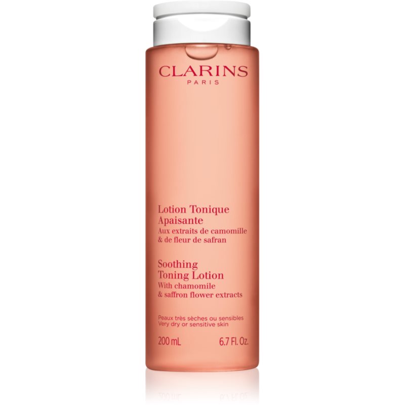 Clarins Cleansing Soothing Toning Lotion Lozione Detergente E Calmante Per Pelli Sensibili E Secche 200 Ml