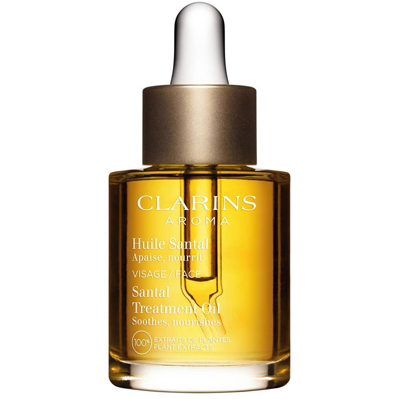 Clarins Santal Treatment Oil Olio Protettivo Per Pelli Secche 30 Ml