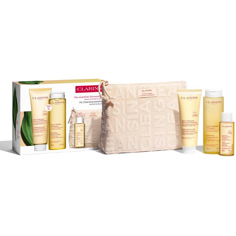Clarins Cleansing Essentials Normal Skin Confezione Regalo Per Una Pulizia Perfetta Della Pelle