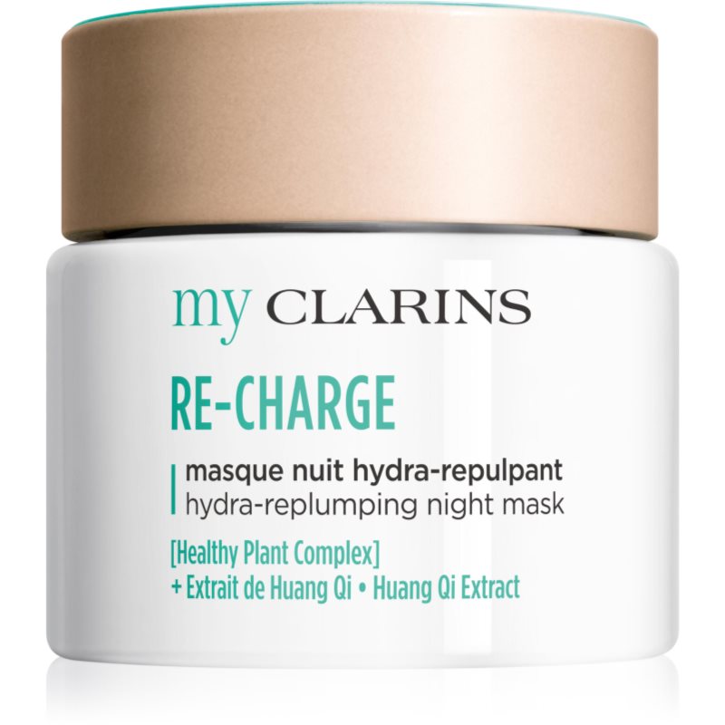 Clarins My Clarins Re-Charge Hydra-Replumping Night Mask Maschera Energizzante Viso Per Una Pelle Splendente 50 Ml