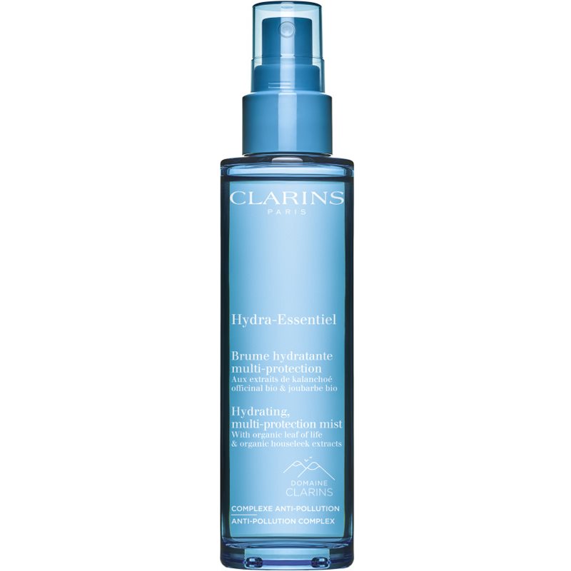 Clarins Hydra-Essentiel Hydrating Multi-Protection Mist Spray Idratante Protettivo Con Diffusore 75 Ml