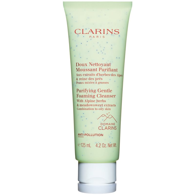 Clarins Cleansing Purifying Gentle Foaming Cleanser Crema-Mousse Detergente Delicata 125 Ml