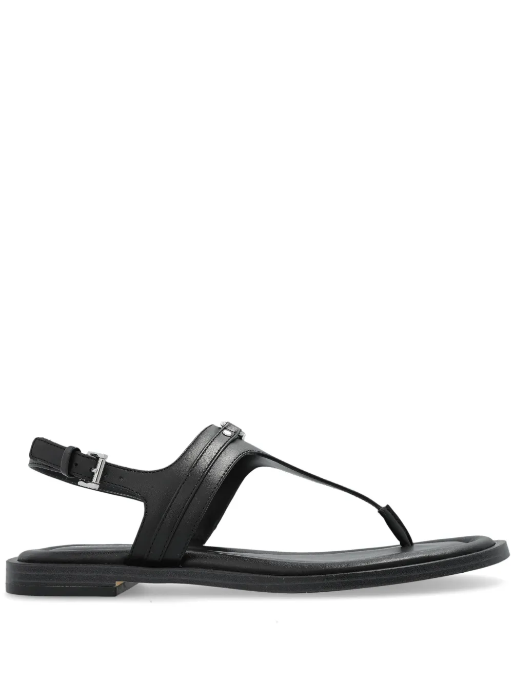 Michael Michael Kors logo-plaque sandals - Nero