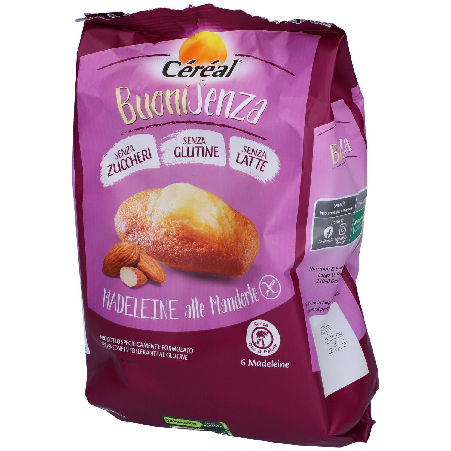 Céréal MADELEINE alle Mandorle 180 g Altro