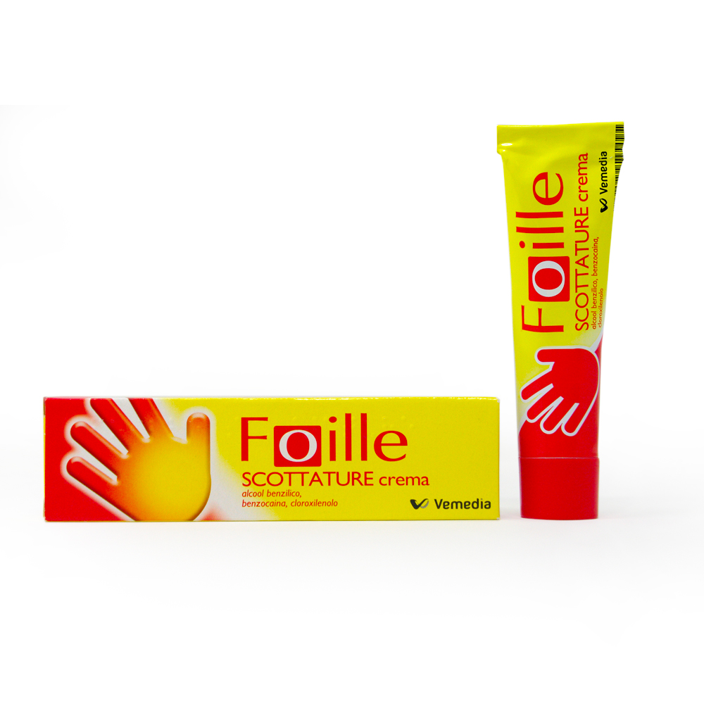 Foille Scottature Crema, Per Ustioni E Scottature Domestiche, Tubo Da 29,5 Gr