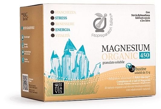 Fitopreparatori Italiani Magnesium Organic 450 30 Bustine