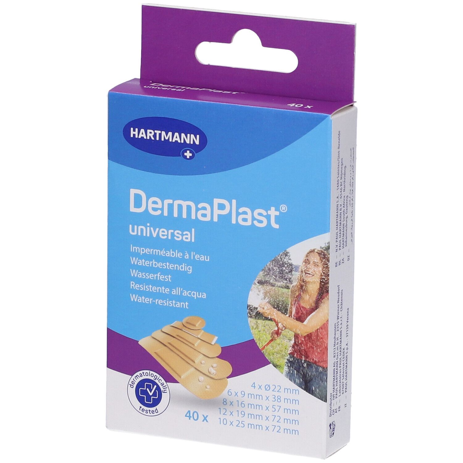 Hartmann DermaPlast® Cerotto Universale 5 Formati 40 pz