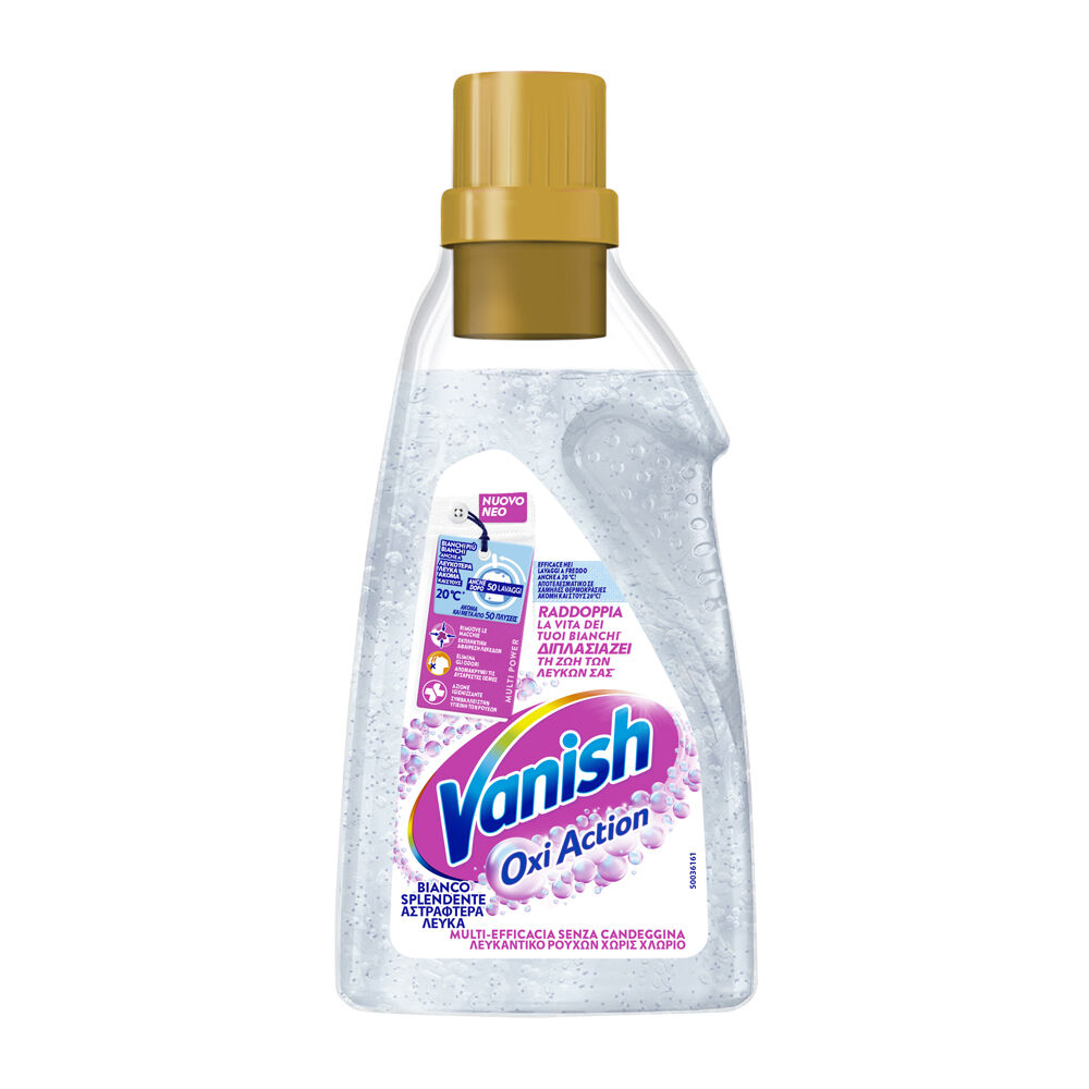 Vanish Oxi Action Bianco Splendente Multi-Efficacia Senza Candeggina 750 ml - -