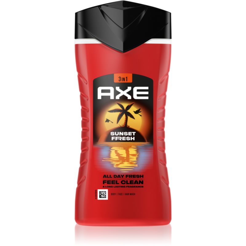 Axe Sunset Fresh Shower Gel Gel Doccia 3 In 1 Per Uomo 250 Ml