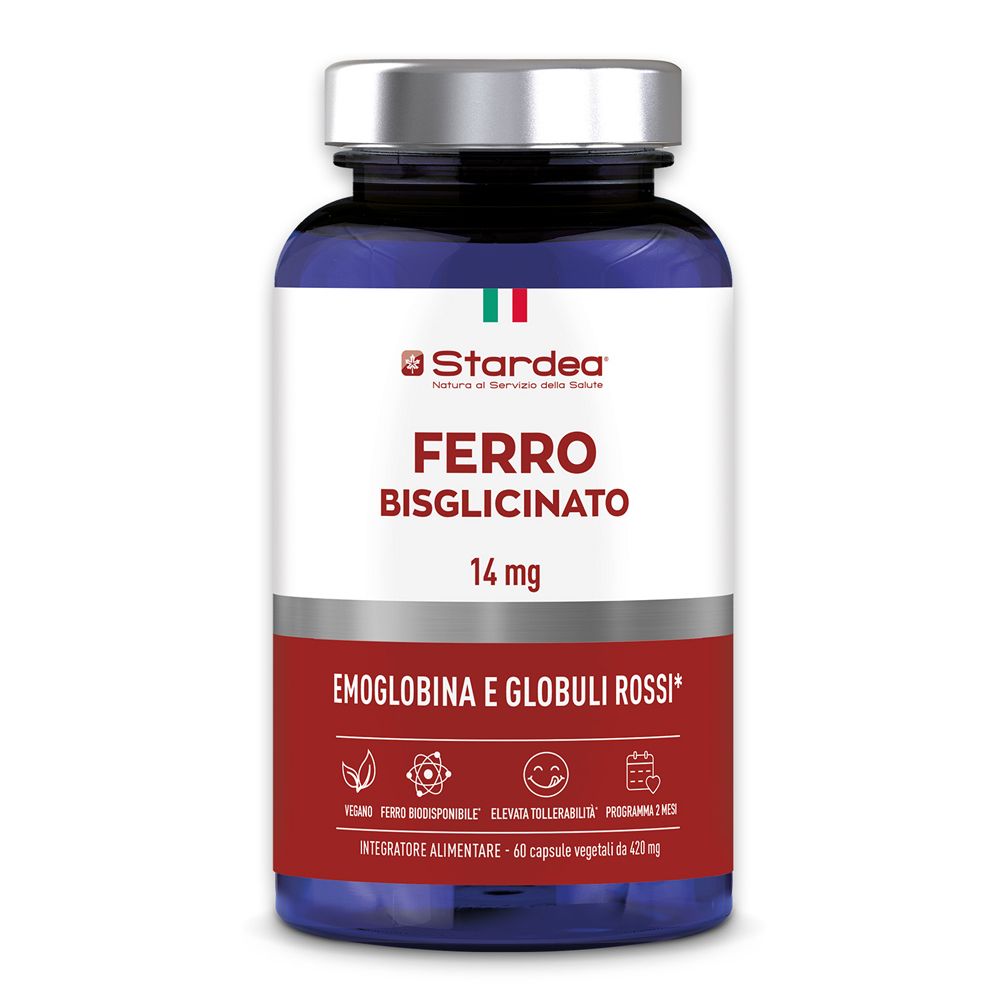 Stardea Ferro Bisglicinato 14 Mg Compresse Integratore Alimentare 25,2