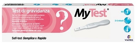 My Test Hcg Rapid 1 Test Gravidanza