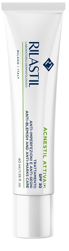 Rilastil Acnestil Attiva (+) Spf 30 Trattamento Anti-imperfezioni E Anti-segni 40ml