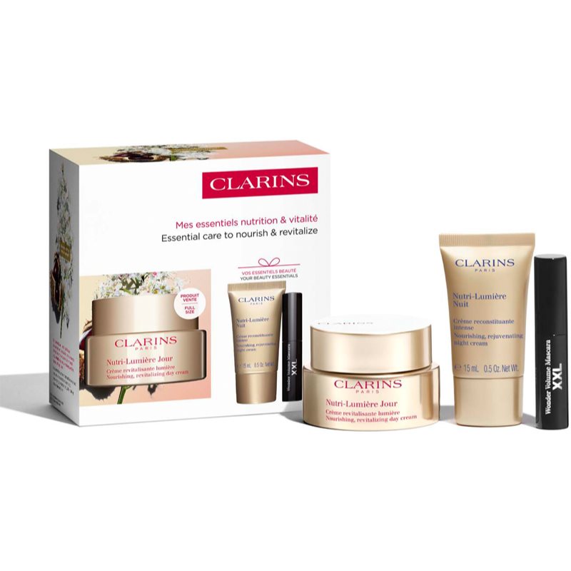 Clarins Nutri-Lumière Collection Confezione Regalo Per Pelli Mature