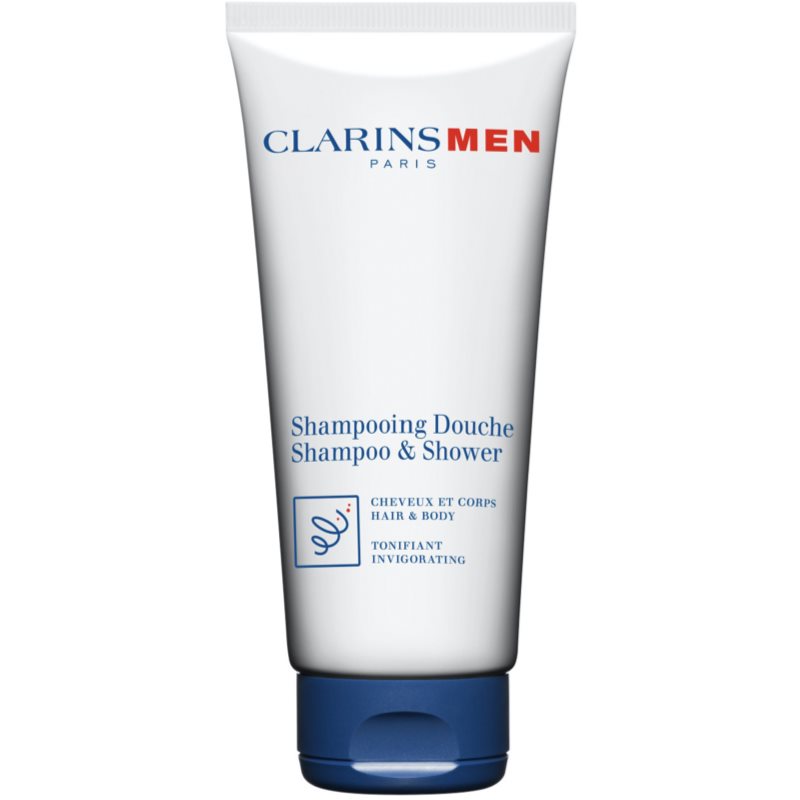 Clarins Men Shampoo & Shower Shampoo Rinfrescante Per Corpo E Capelli 200 Ml