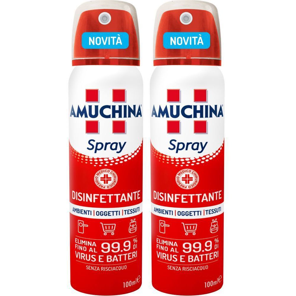 Amuchina Spray Disinfettante Set da 2 2x100 ml