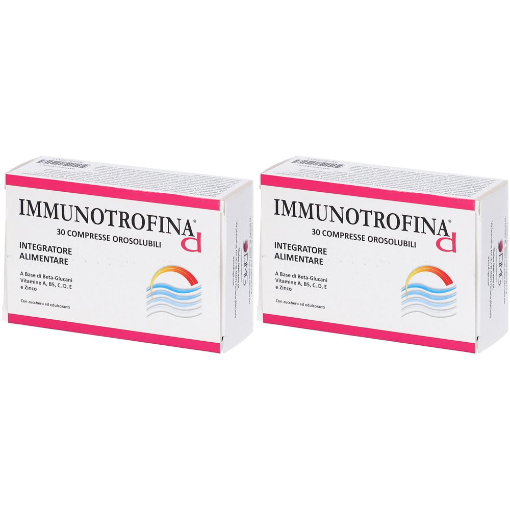Immunotrofina D 30 Compresse Orosolubili Set da 2 2x30 pz