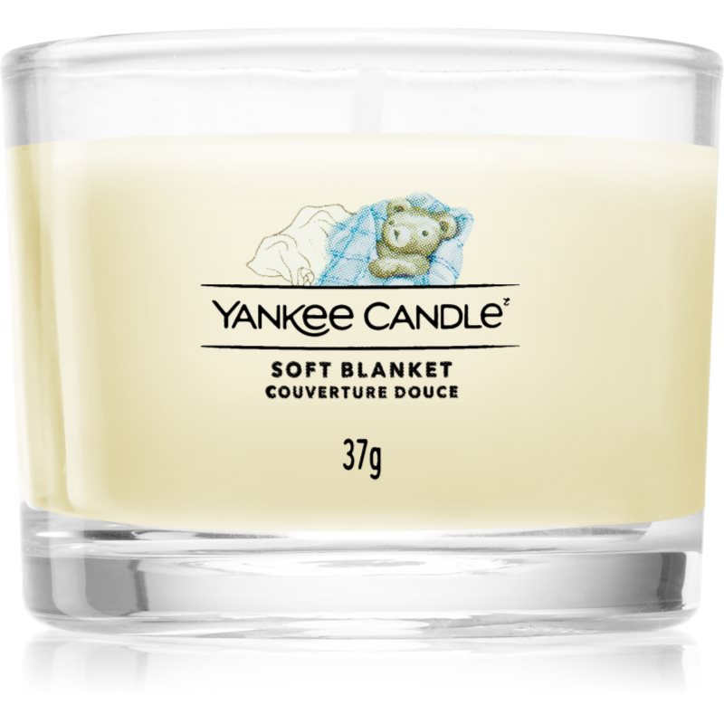 Yankee Candle Soft Blanket Candela Votiva Glass 37 G