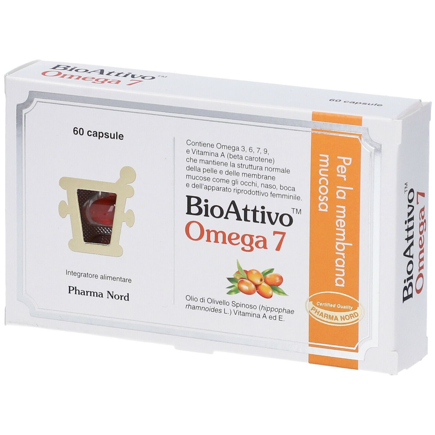 Bioattivo Omega 7 60 Capsule 42 g