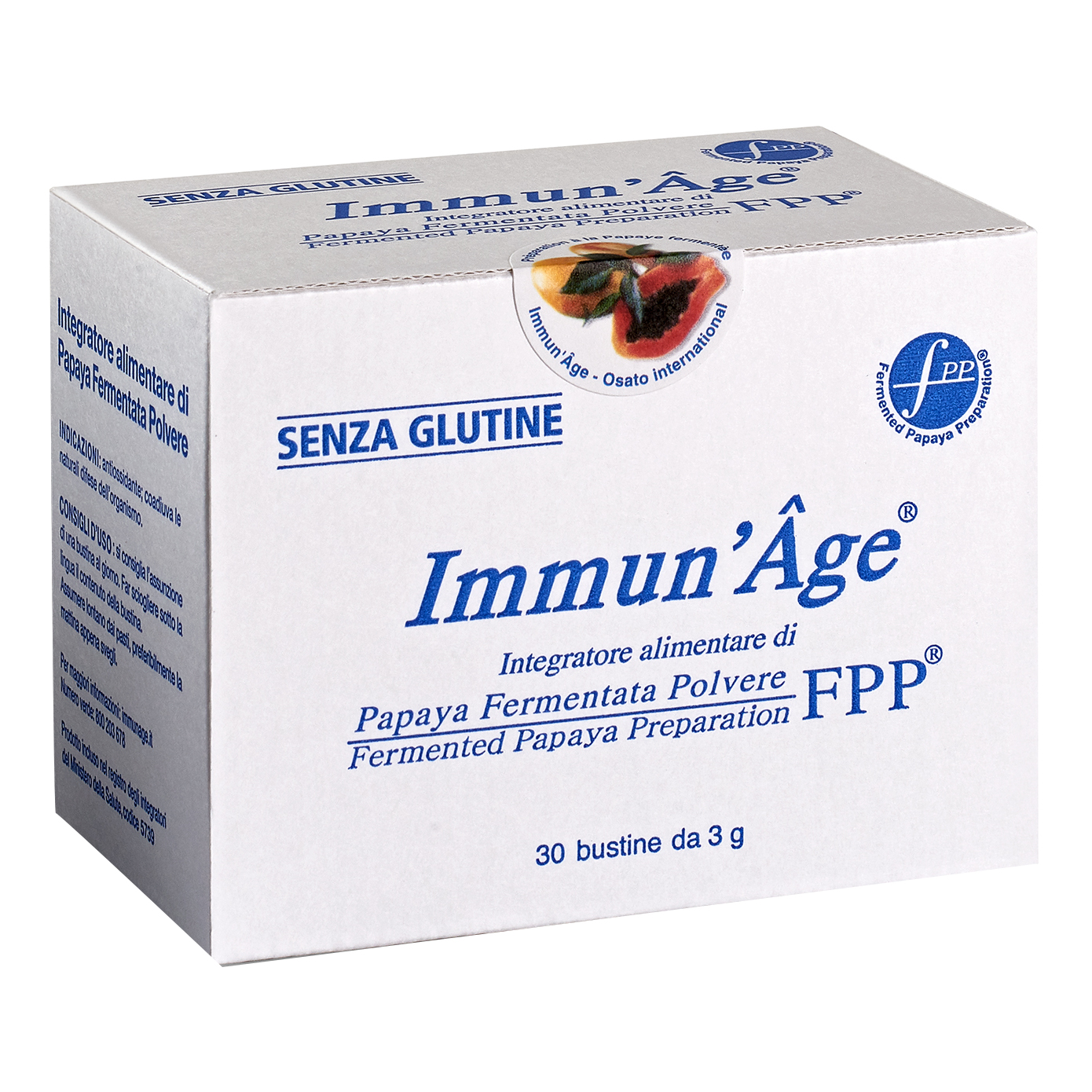 Immun'Age Integratore Papaia 30 Bustine