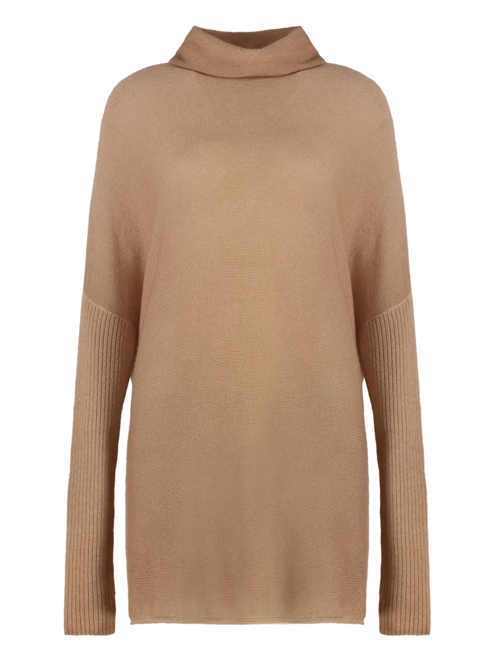 Malo cashmere oversize jumper - Marrone