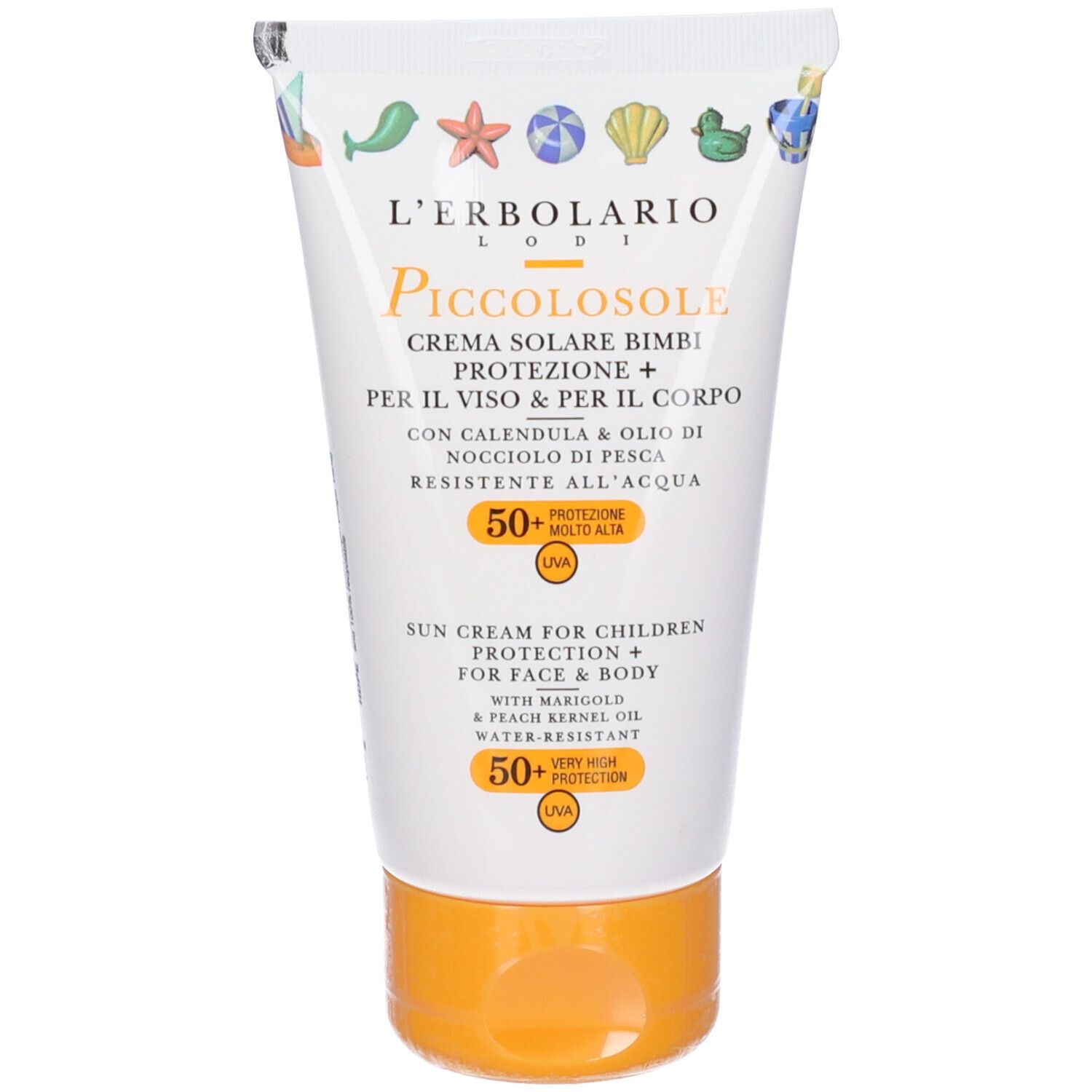 L`Erbolario Crema Solare Bimbi SPF 50+ Piccolosole 75 ml solare