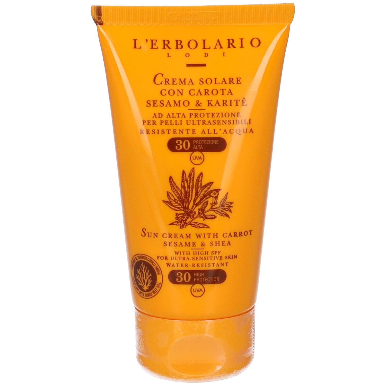 L`Erbolario Crema Solare per Pelli Ultrasensibili SPF 30 75 ml solare