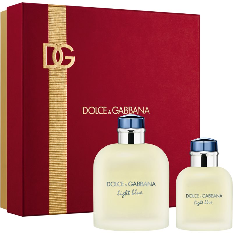 Dolce&Gabbana Light Blue Pour Homme Edt Large Gift Set Confezione Regalo Per Uomo