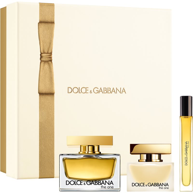 Dolce&Gabbana The One Edp Trio Gift Set Confezione Regalo Da Donna