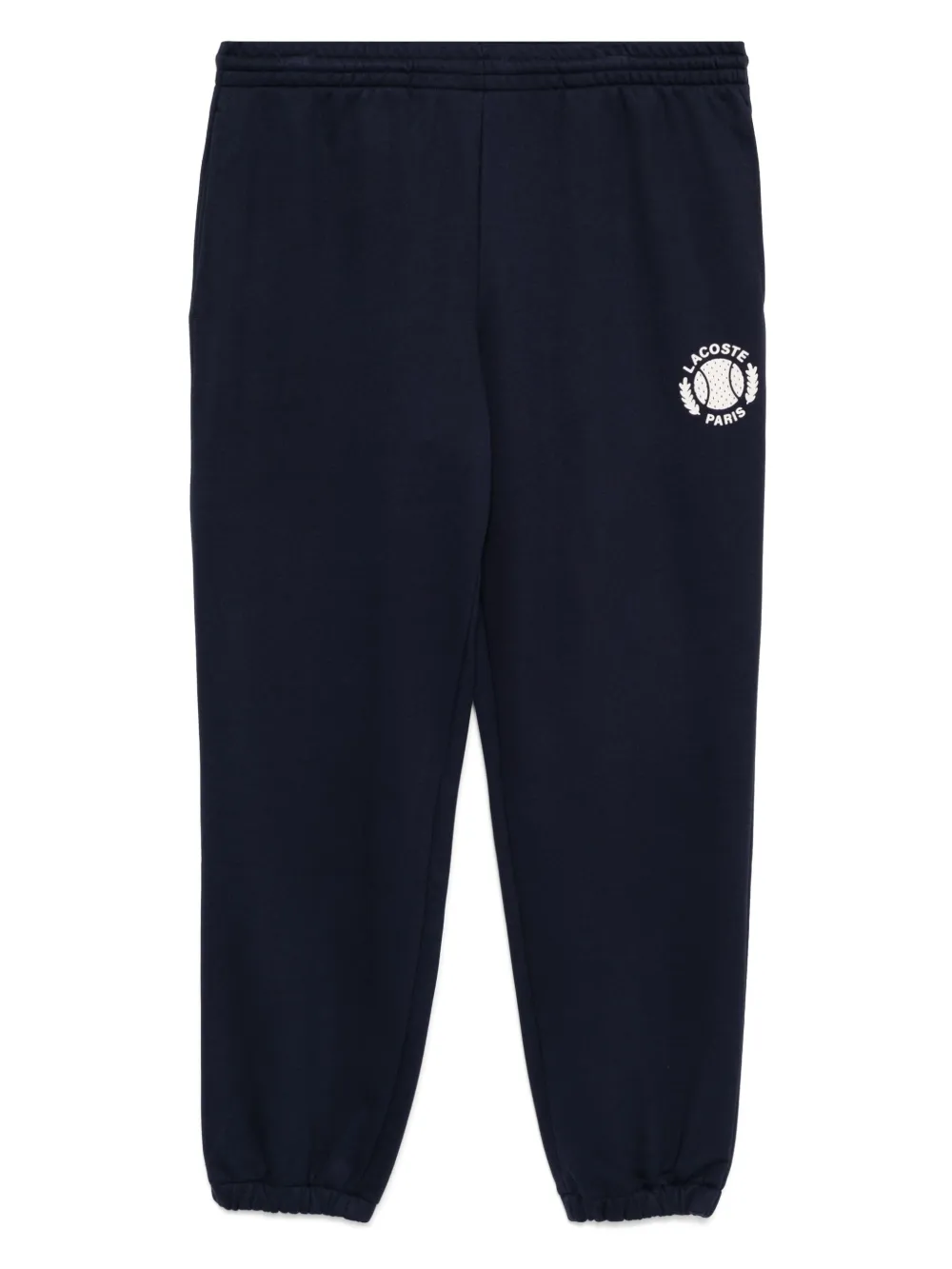 Lacoste tennis-print pants - Blu