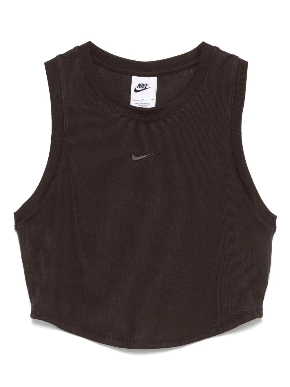 Nike Chill Knit tank top - Marrone
