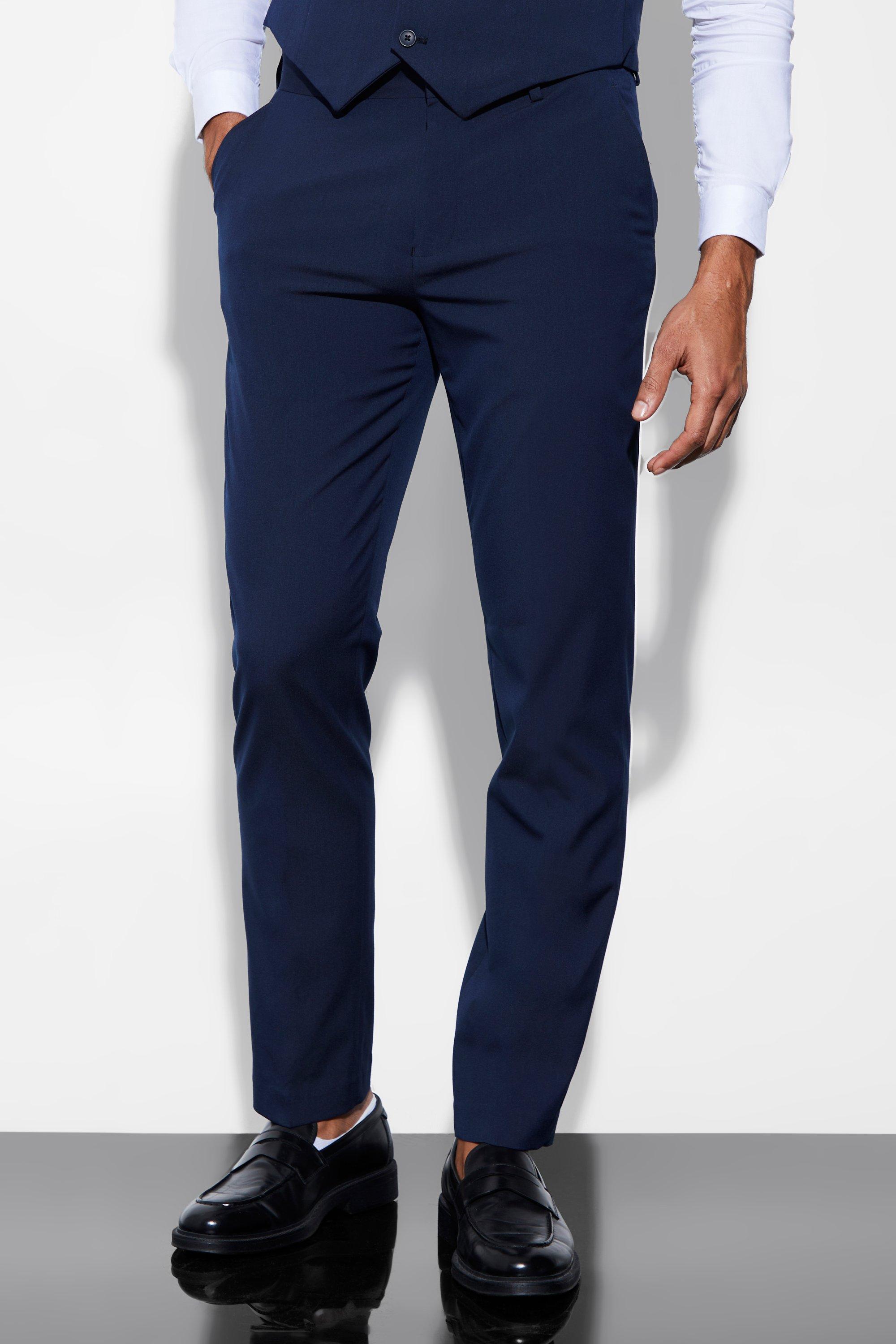 Pantaloni completo Slim Fit, Navy