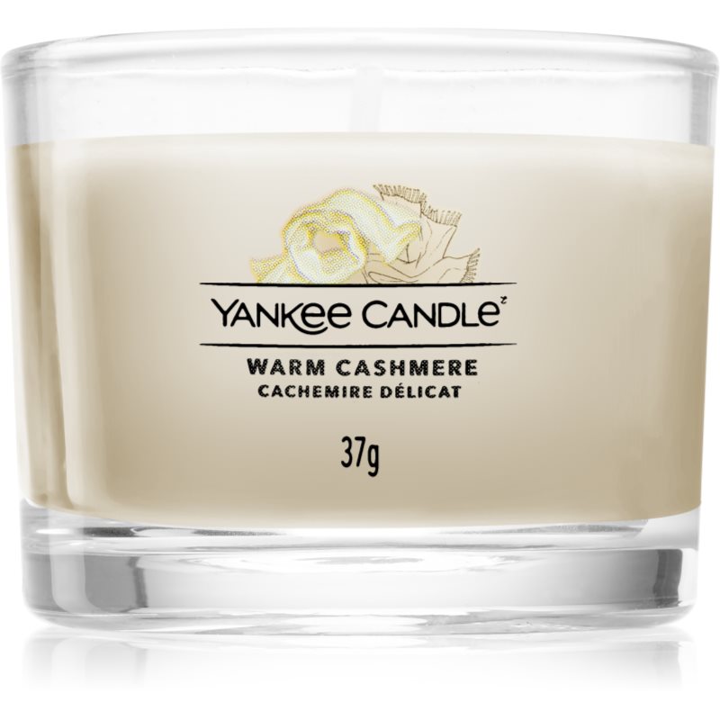 Yankee Candle Warm Cashmere Candela Votiva Glass 37 G