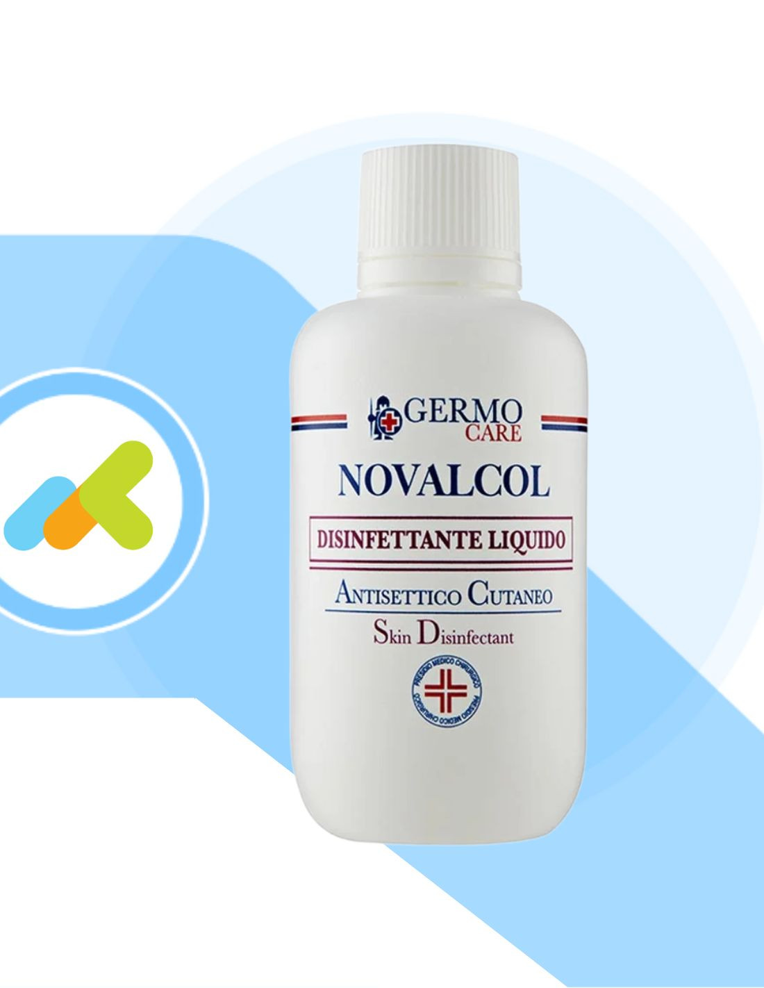 Germo Novalcol | Liquido Disinfettante Antibatterico | Deterge E