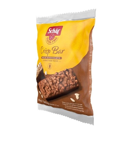 Barretta Wafer con Nocciole Ricoperta Crisp Bar Senza Glutine - Schär