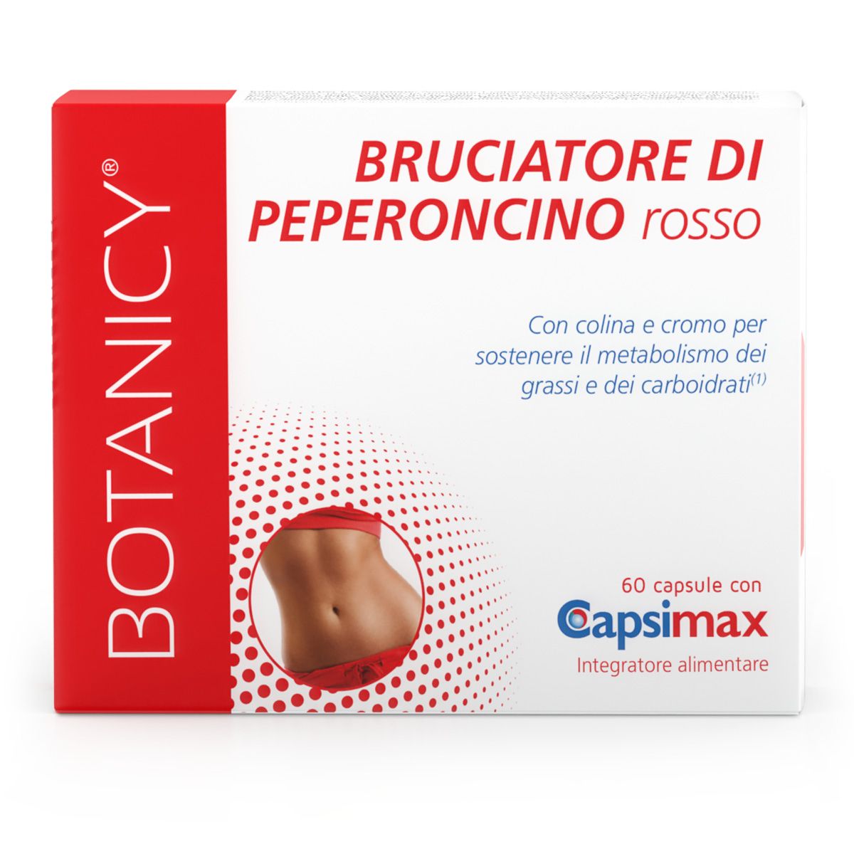 Botanicy BRUCIATORE DI PEPERONCINO rosso 60 pz Capsule