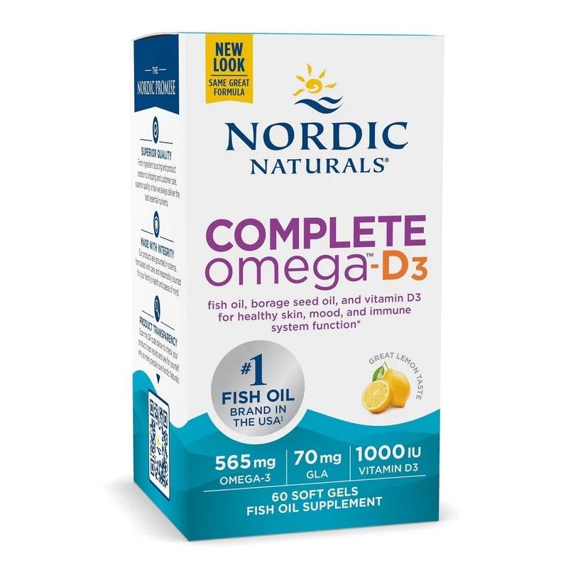 Nordic Naturals Omega™-D3 completo 565 mg 60 St