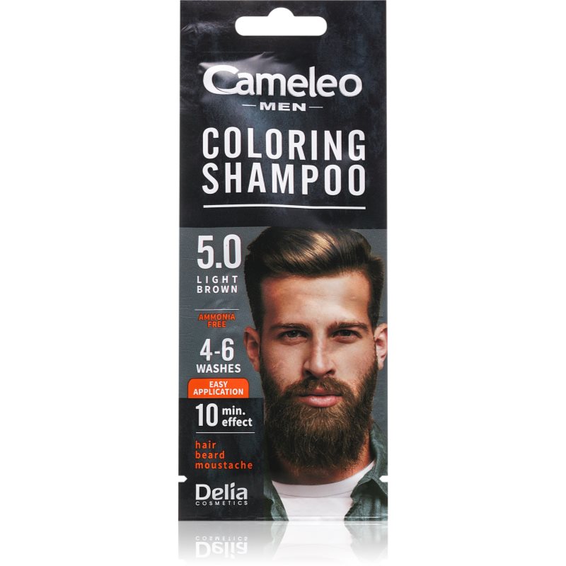 Delia Cosmetics Cameleo Coloring Shampoo Shampoo Colorato Per Capelli Per Uomo 15 Ml