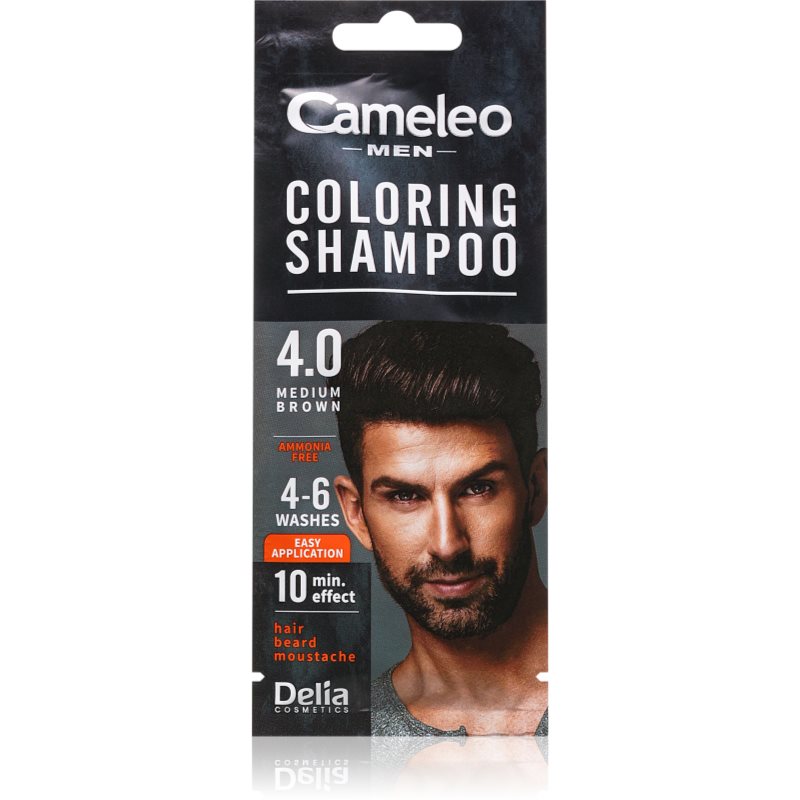 Delia Cosmetics Cameleo Coloring Shampoo Shampoo Colorato Per Capelli Per Uomo 15 Ml