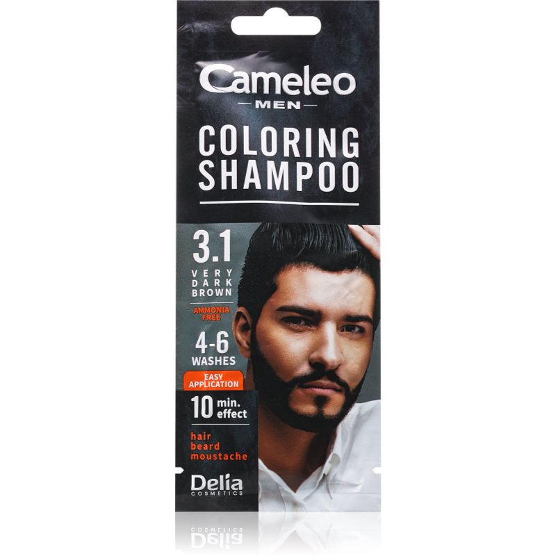 Delia Cosmetics Cameleo Coloring Shampoo Shampoo Colorato Per Capelli Per Uomo 15 Ml