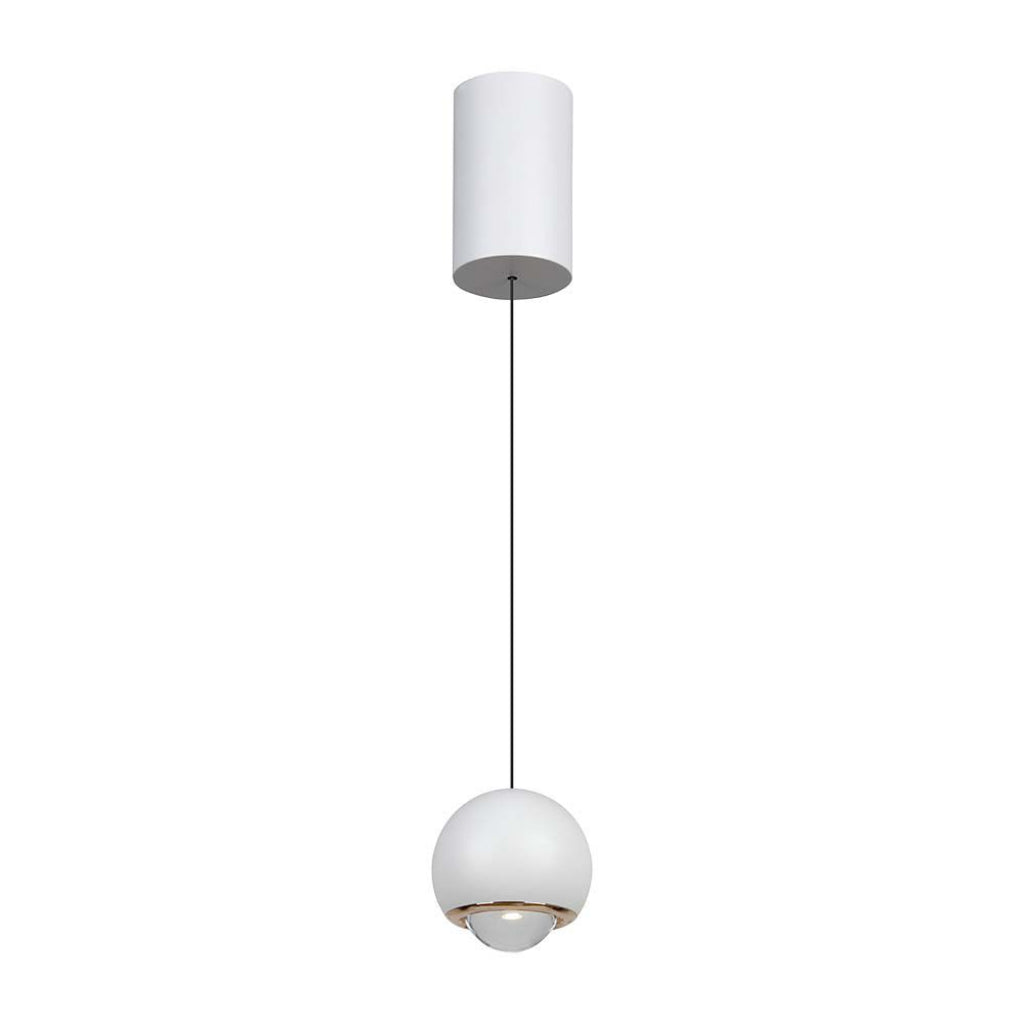 V-tac lampadario led a sospensione 5w a forma di sfera regolabile 3000k colore bianco
