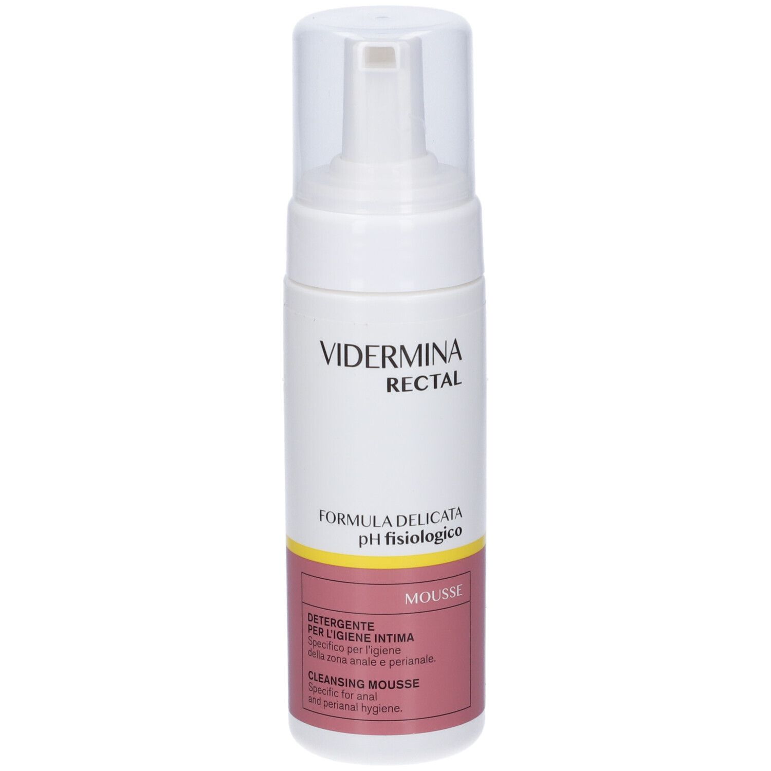 Vidermina Rectal Mousse 165 ml Detergente