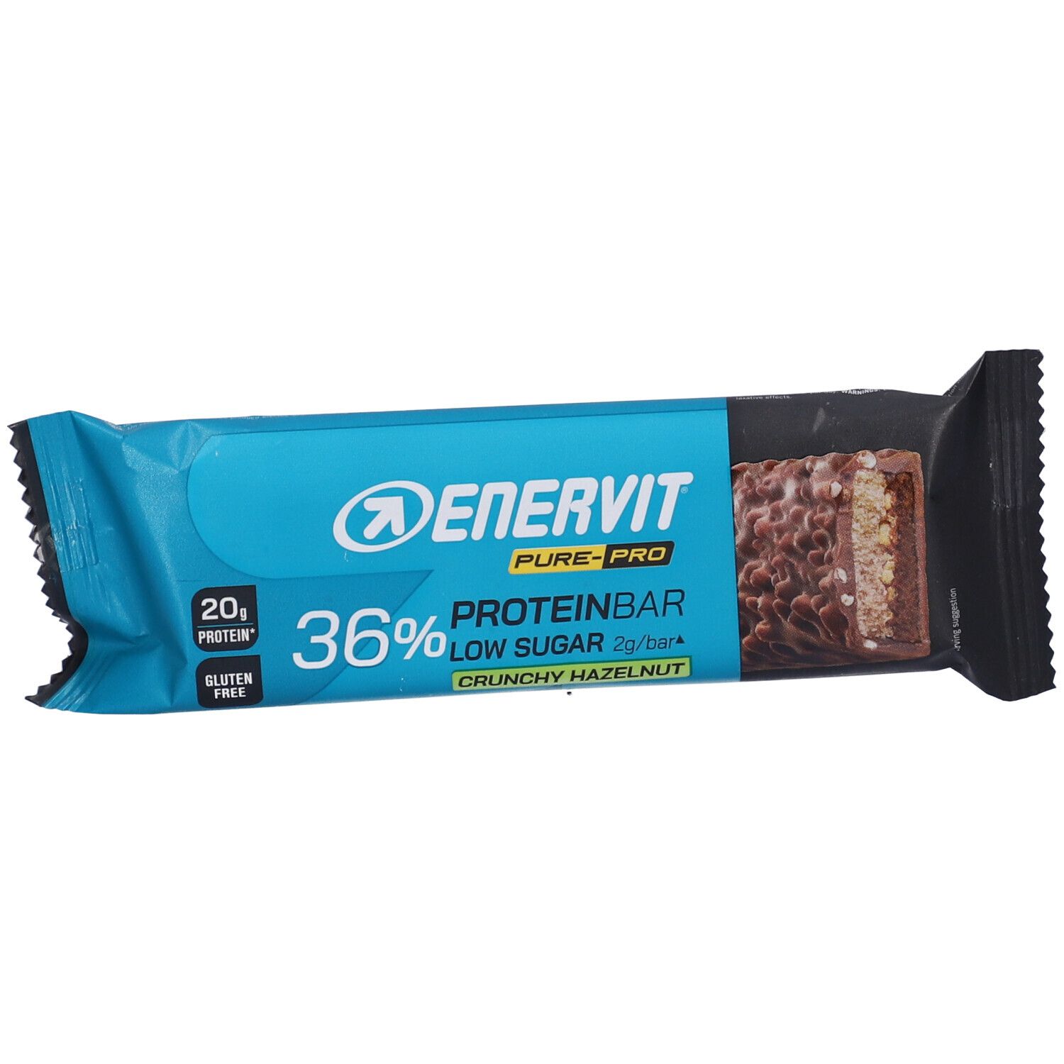 ENERVIT Pure-Pro 36% Protein Bar Crunchy Hazelnut 55 g Barretta