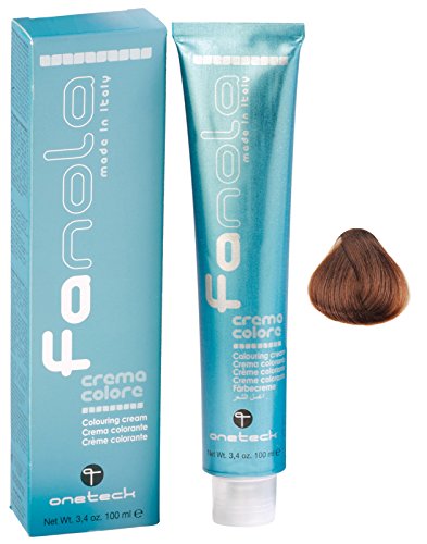 Fanola Crema Colorante Per Capelli 7.03 100 Ml Innovativa Crema Colorante Con Ginkgo Biloba