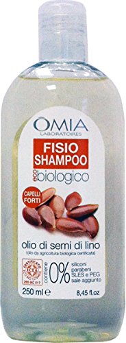 Omia Fisio Shampoo Biologico Olio Di Semi Di Lino 250 Ml