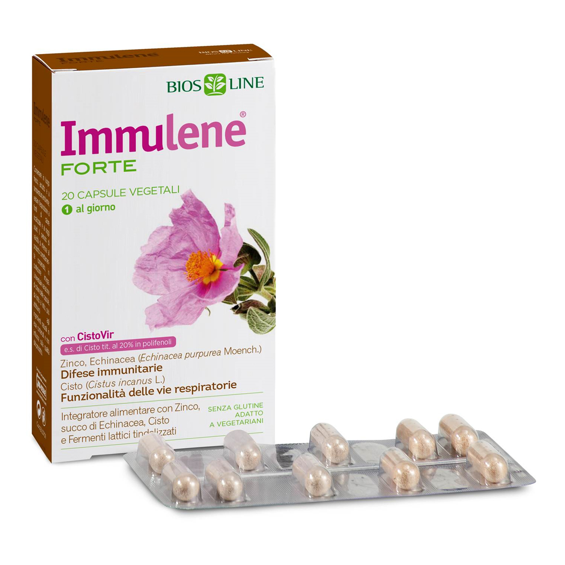 Immulene Forte 20 Capsule