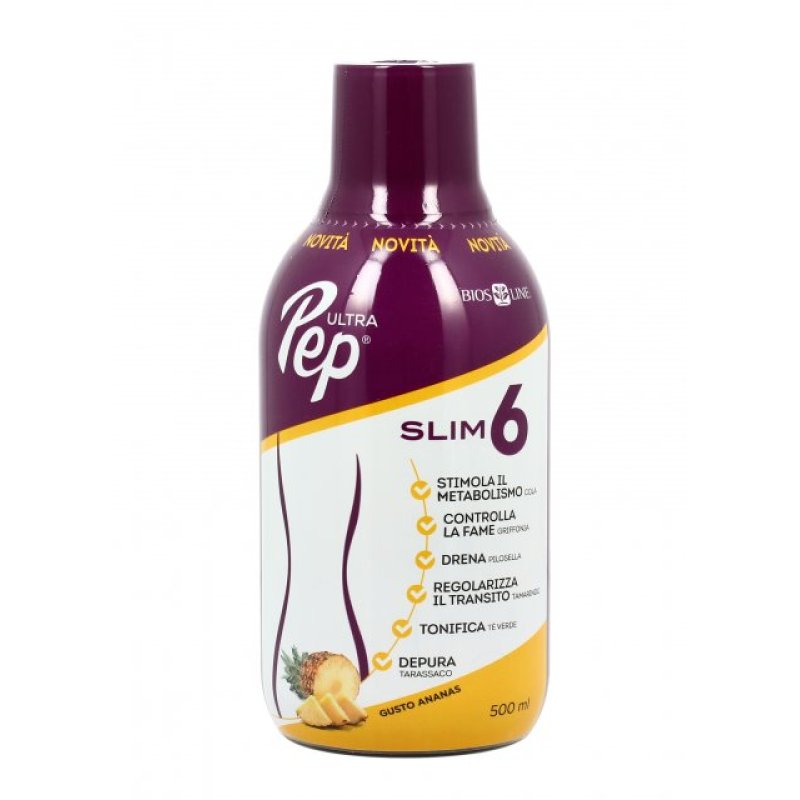 Ultra Pep Slim 6 Zero Ananas 500ml