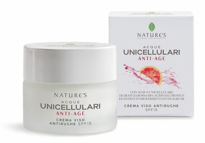Nature's Acque Unicellulari Crema Viso Anti-Rughe 50ml SPF15