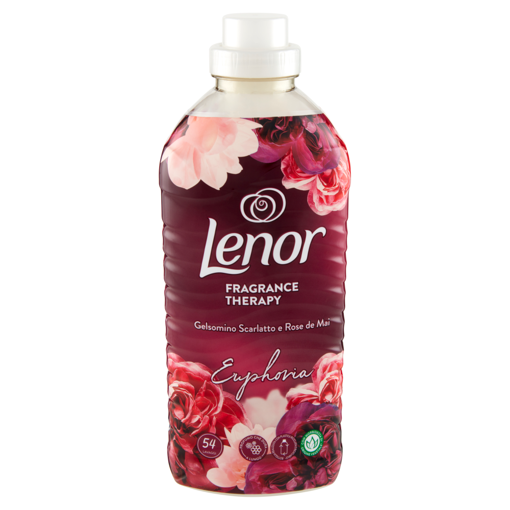 Lenor Ammorbidente Concentrato Gelsomino Scarlatto e Rose de Mai 54 Lavaggi - -